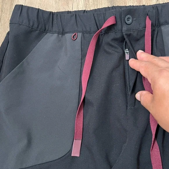 Figs Women's Black Joggers with Mickey Mouse Design - Picture 10 of 12